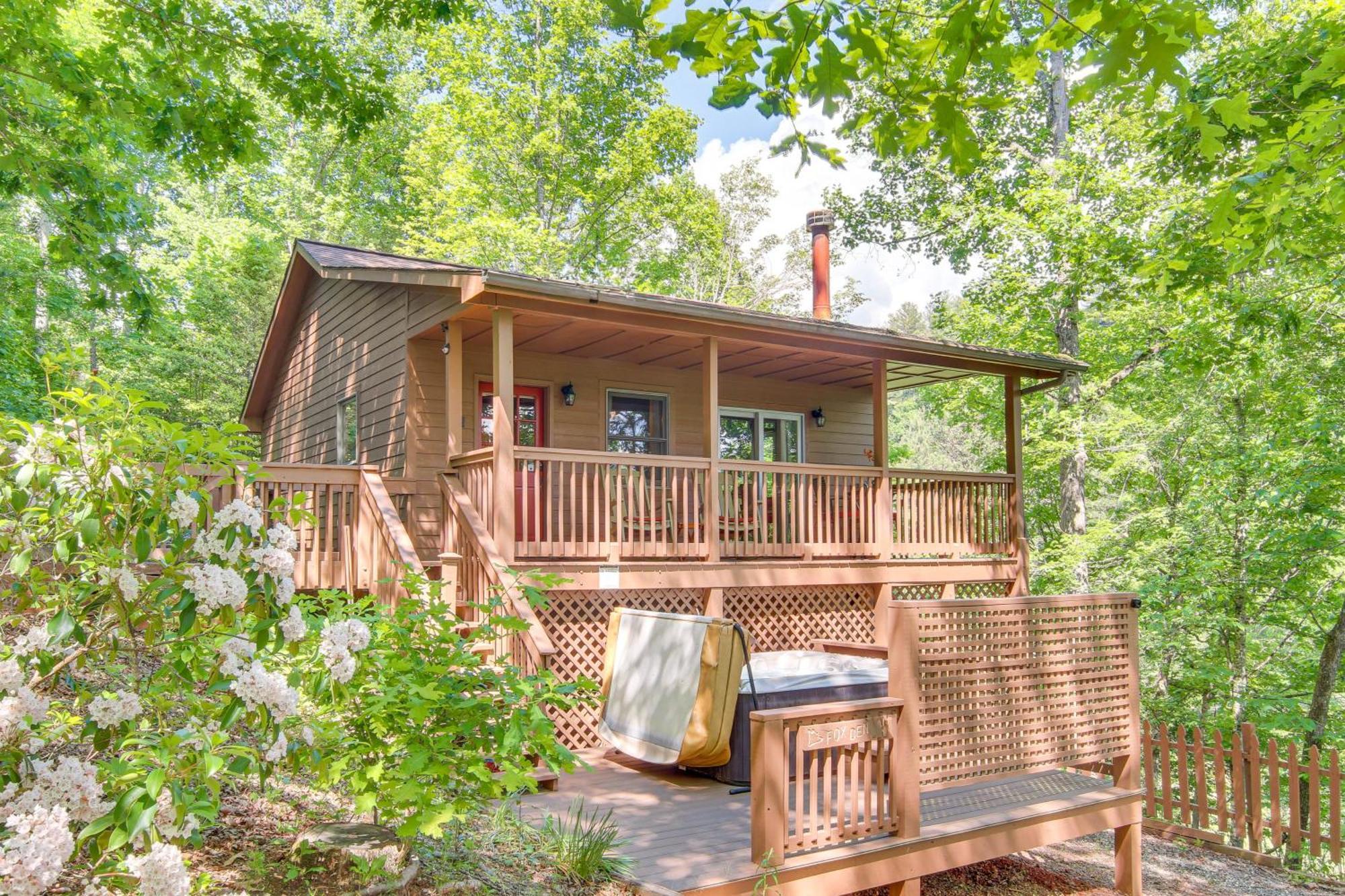 Charming Fox Den Cabin In Whittier With Hot Tub! Exteriör bild